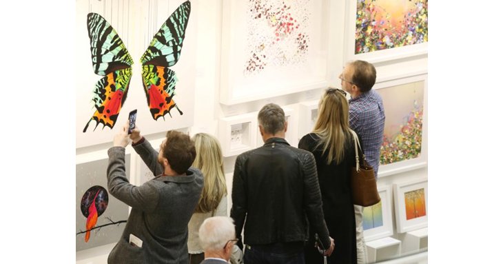 Cheltenham Racecourse will welcome art lovers in their thousands during the second Fresh Art Fair.
